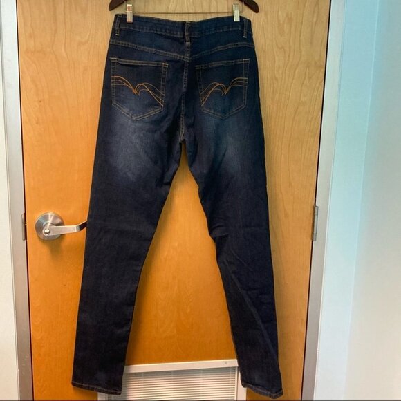 IT’S  DENIM Sz 18 Tall Dark Wash Denim Jeans - Picture 4 of 6